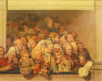 Poor Box at the Opera, 1830 by Louis Leopold Boilly